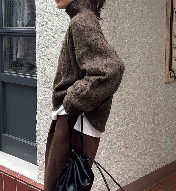  「ケーブルキャンディニット」|ニット・セーター|