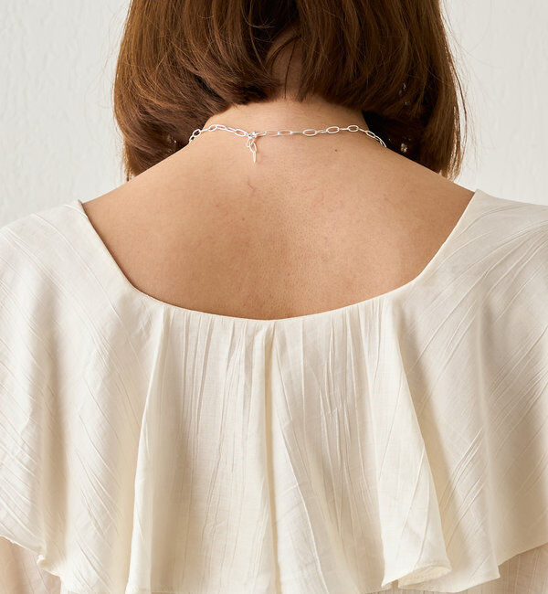  「フリルカラーブラウス」|シャツ・ブラウス|