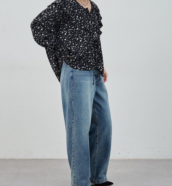  「フリルカラーブラウス」|シャツ・ブラウス|