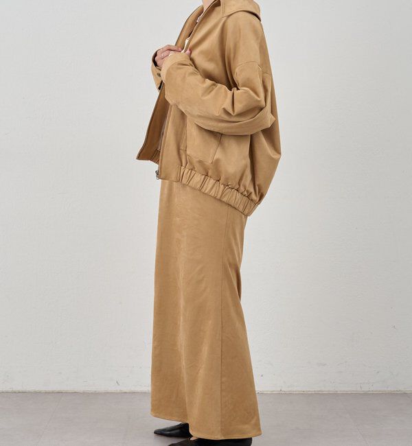  「フェイクスウェードブルゾン」|ブルゾン・スタジャン|