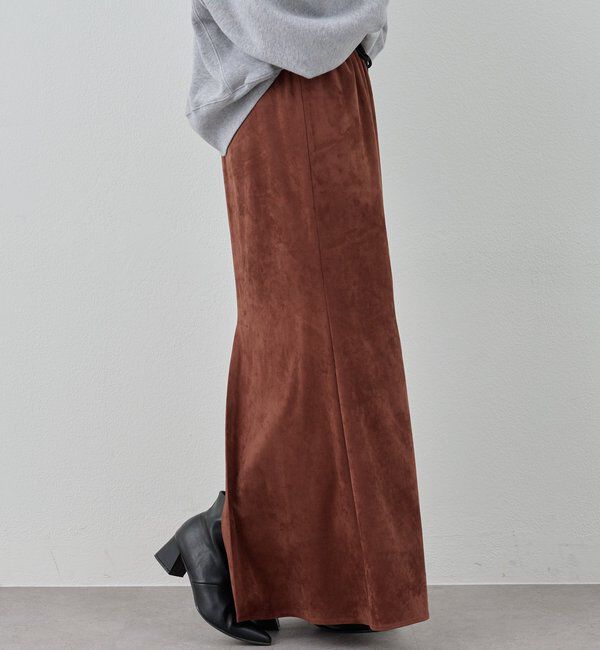  「フェイクスウェードスカート」|スカート|