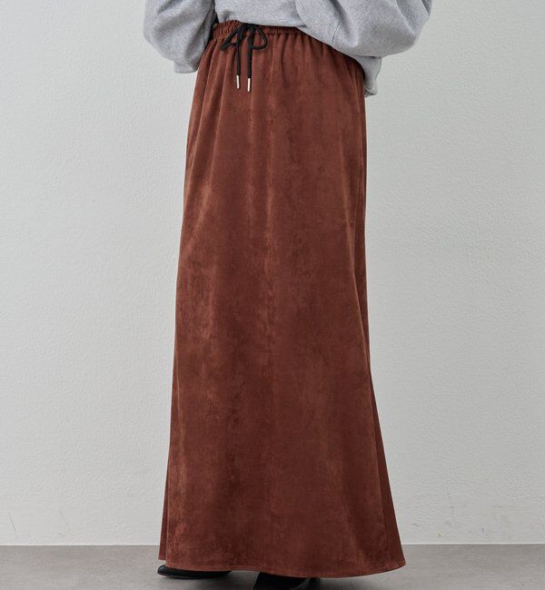  「フェイクスウェードスカート」|スカート|