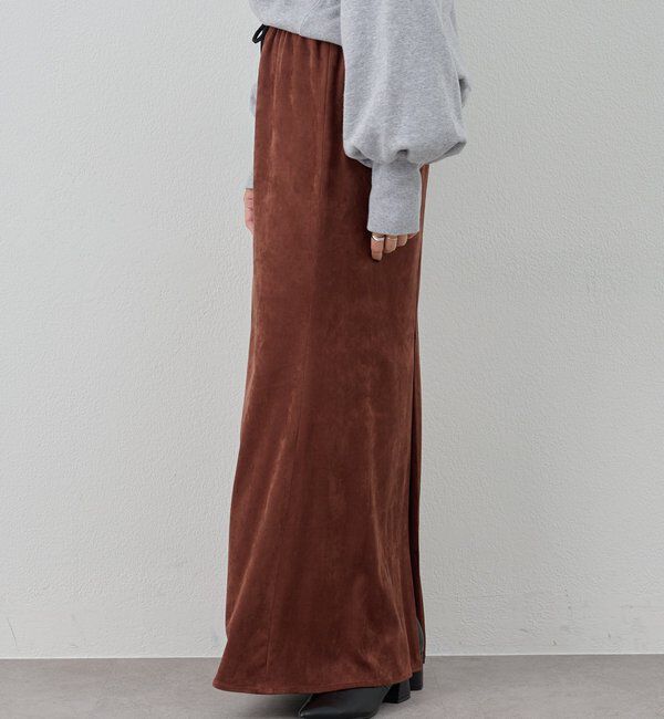 「フェイクスウェードスカート」|スカート|