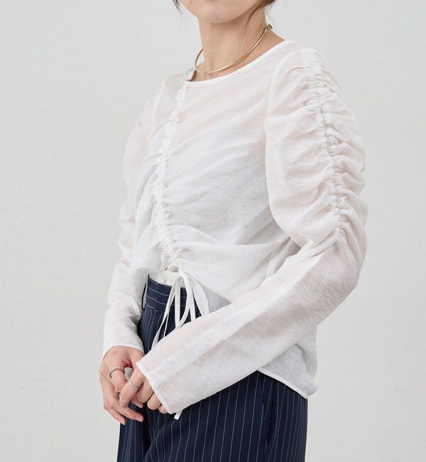  「ギャザーブラウス」|シャツ・ブラウス|
