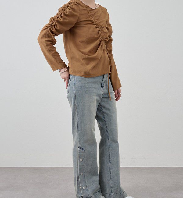  「ギャザーブラウス」|シャツ・ブラウス|