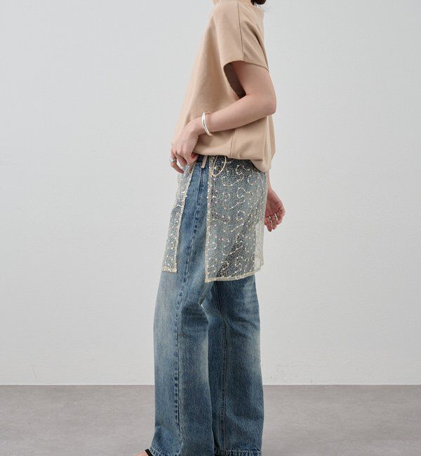  「スパンコールラップスカート」|スカート|
