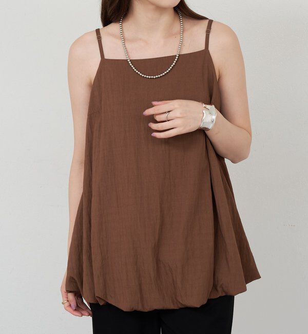  「バルーンチュニックキャミ」|キャミソール|