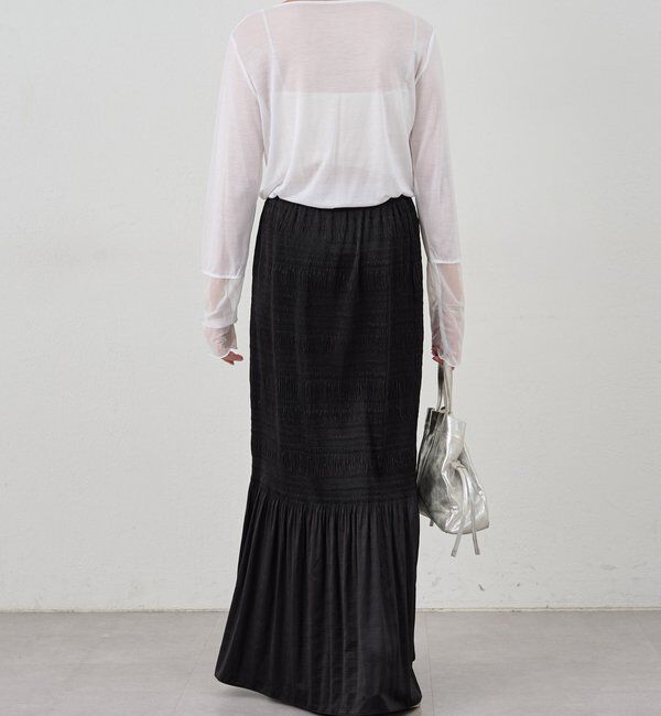  「袖シアーカットソー」|Tシャツ・カットソー|