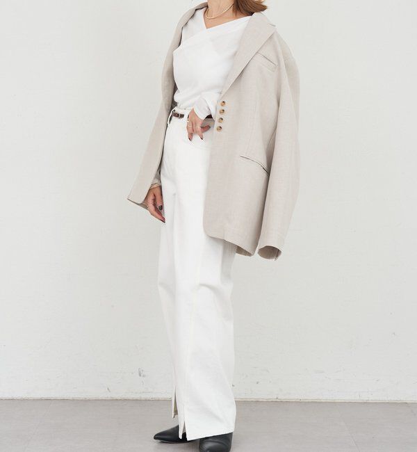  「カシュクールカットソー」|Tシャツ・カットソー|