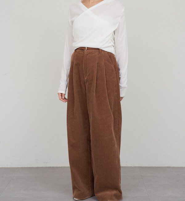  「カシュクールカットソー」|Tシャツ・カットソー|