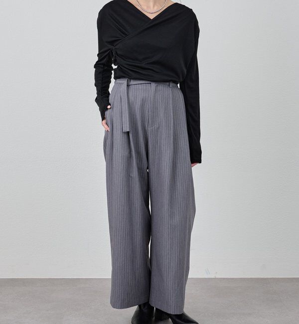  「カシュクールカットソー」|Tシャツ・カットソー|