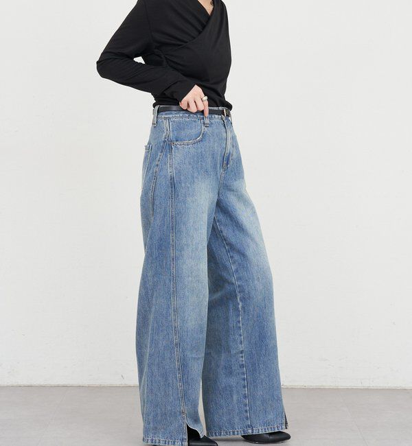  「カシュクールカットソー」|Tシャツ・カットソー|