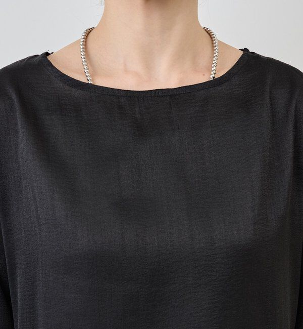  「【1枚でもレイヤードでも〇】サイドスリットシアーチュニック」|シャツ・ブラウス|