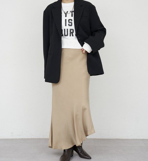  「ヘムラインマーメイドスカート」|スカート|
