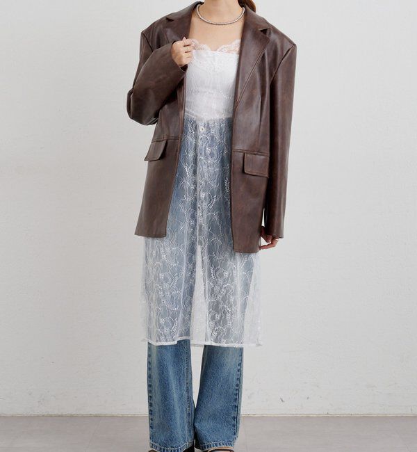  「レースキャミチュニック」|チュニック|