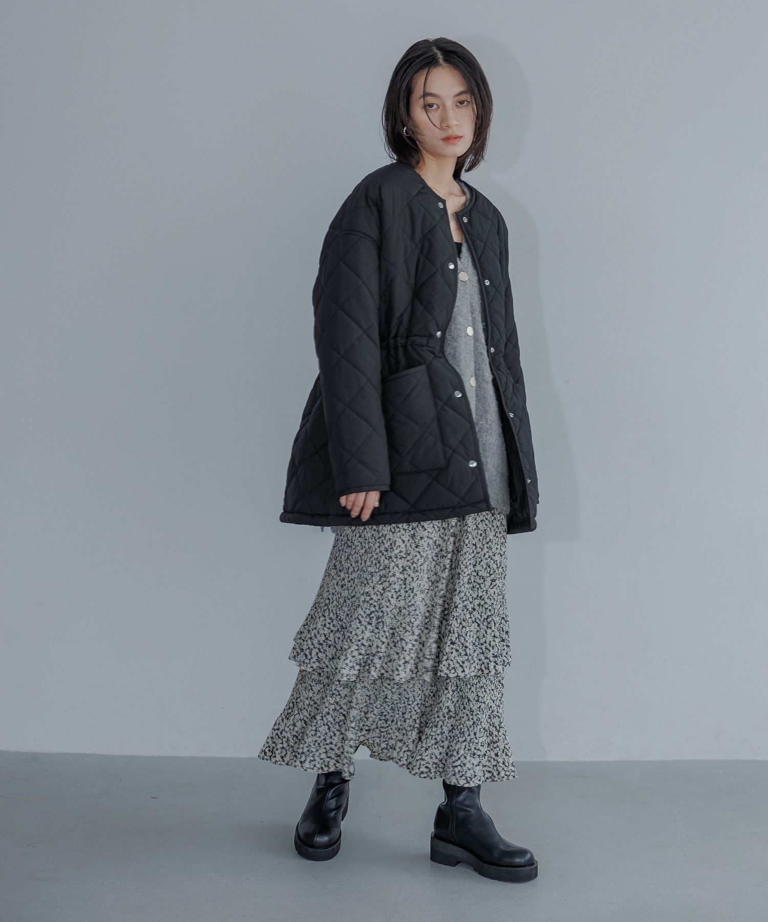 A part by 「ホソプリーツティアードスカート」|スカート|