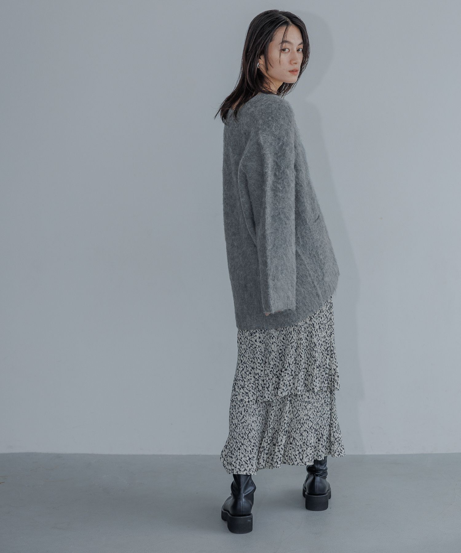 A part by 「ホソプリーツティアードスカート」|スカート|