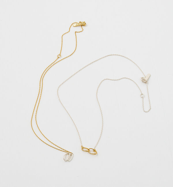 collex「【Ljud/ユード】ツインリングネックレス」|ネックレス|