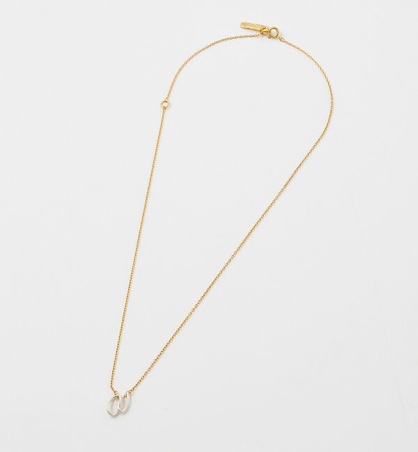 collex「【Ljud/ユード】ツインリングネックレス」|ネックレス|