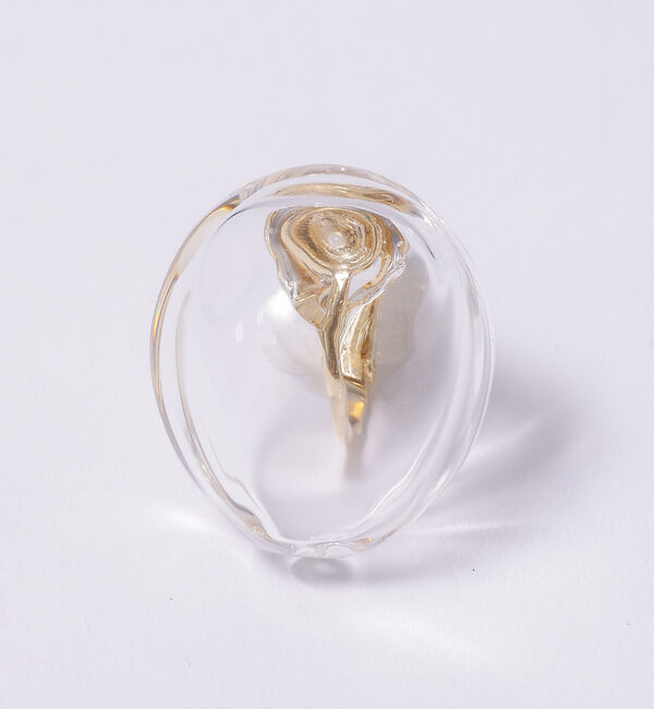 collex「【別注】【HARIO Lampwork Factory】イヤリングサンストーン」|ピアス|