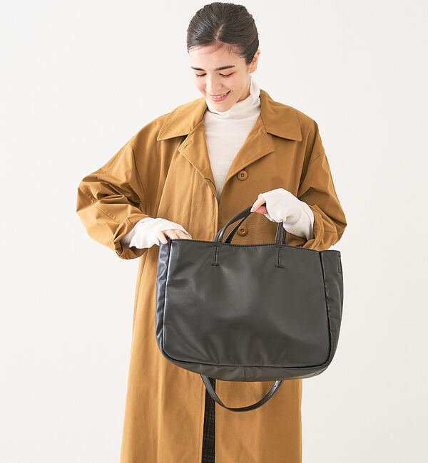 collex「【A4対応】横型トートバック」|トートバッグ|ブラック