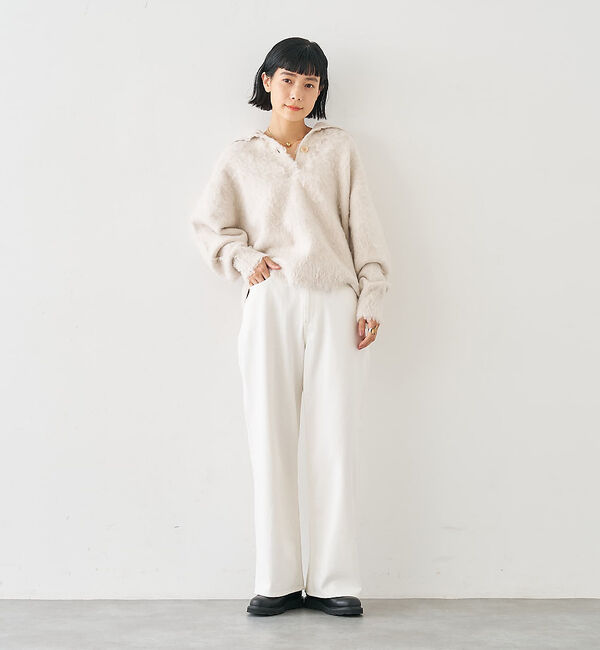 collex「ヘアリースキッパープルオーバー」|ニット・セーター|