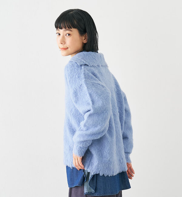 collex「ヘアリースキッパープルオーバー」|ニット・セーター|