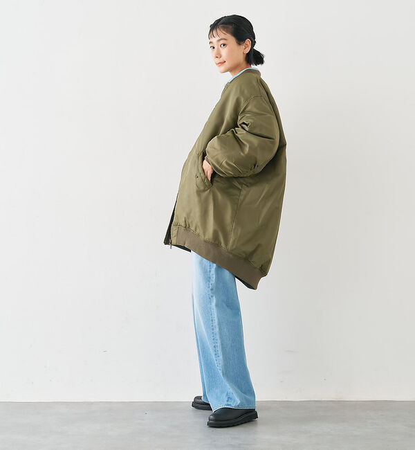collex「ナイロンツイル中綿ブルゾン」|ブルゾン・スタジャン|