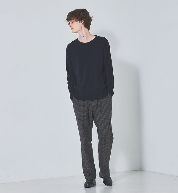 ABAHOUSE「【定番】総針 プルオーバー ニット」|ニット・セーター|