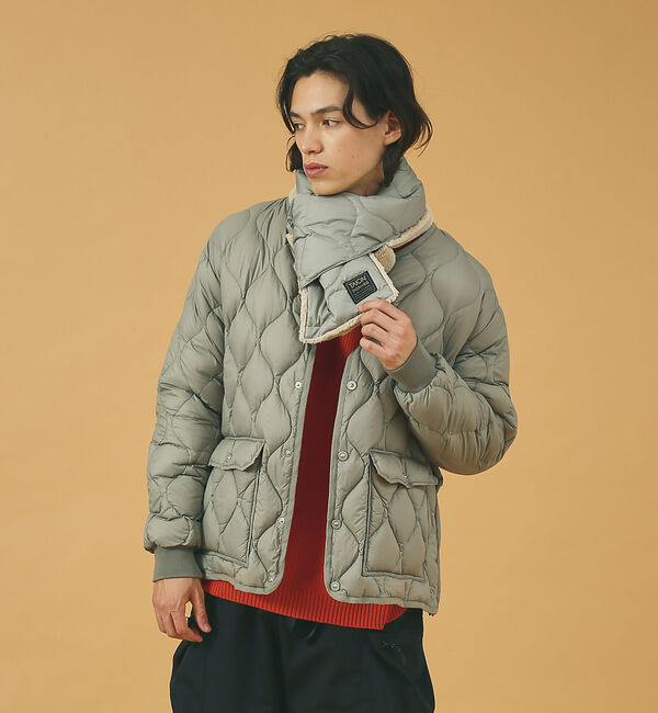 ABAHOUSE「【TAION /タイオン】MILITARY REVERSIBLE　SCARF/ミ」|マフラー|