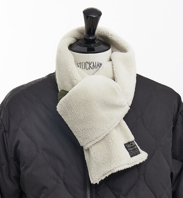 ABAHOUSE「【TAION /タイオン】MILITARY REVERSIBLE　SCARF/ミ」|マフラー|