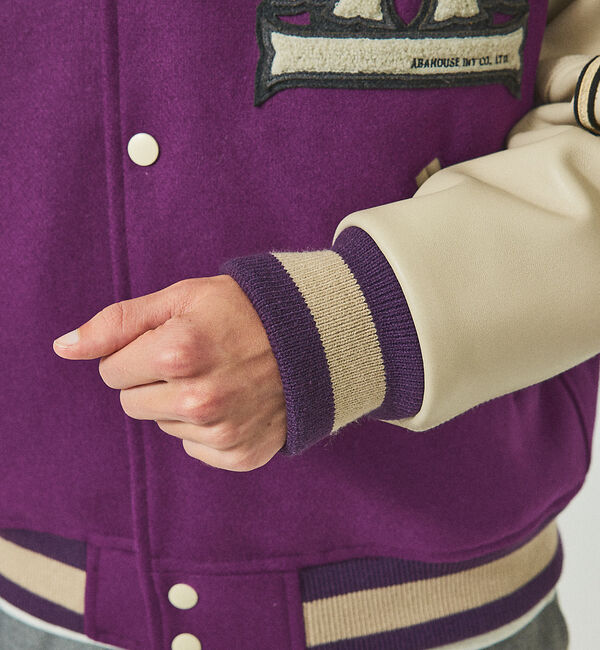 ABAHOUSE「【40周年】スタジアムジャンパー」|ブルゾン・スタジャン|