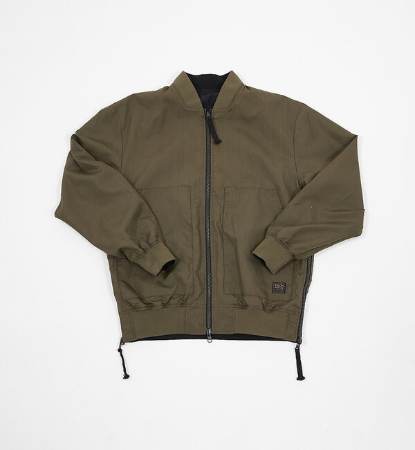 ABAHOUSE「【TAION/タイオン】NON DOWN MILITALY REVERSIBLE」|ブルゾン・スタジャン|