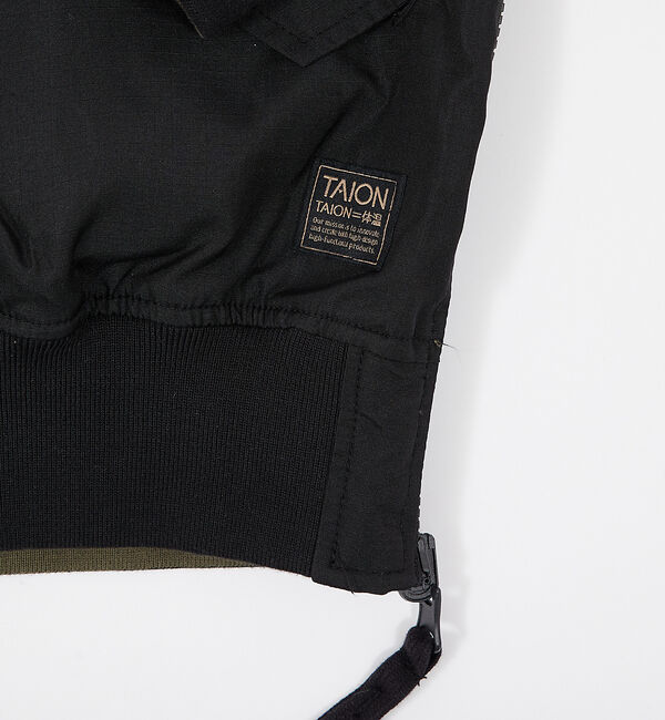 ABAHOUSE「【TAION/タイオン】NON DOWN MILITALY REVERSIBLE」|ブルゾン・スタジャン|