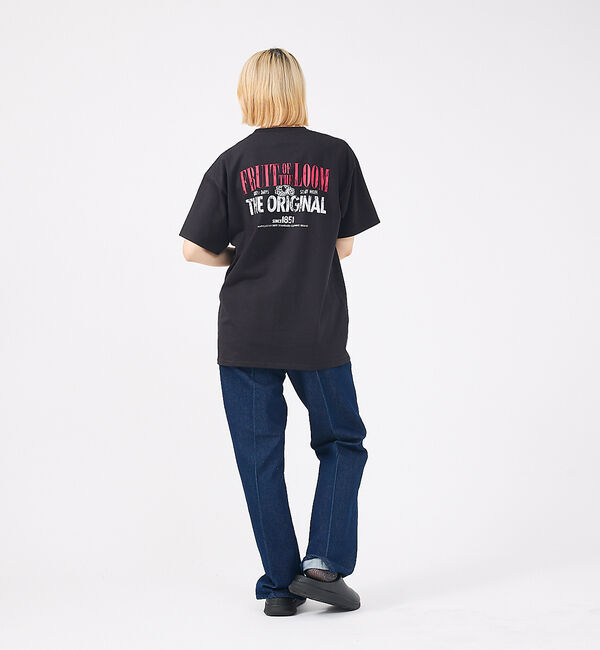 ABAHOUSE「【FRUIT OF THE LOOM/フルーツ オブ ザ ルーム】Print T」|Tシャツ・カットソー|