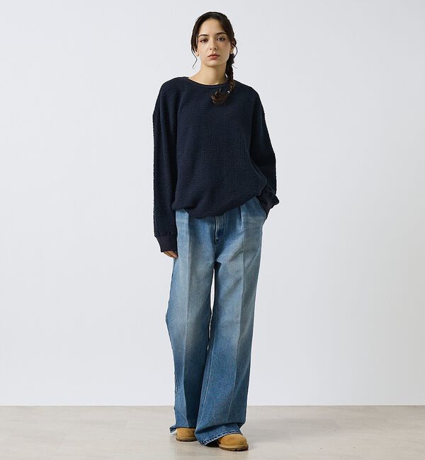 ABAHOUSE「【NEEDBY heritage/ニードバイヘリテージ】HUNK（ハンク）ミッド」|デニム|