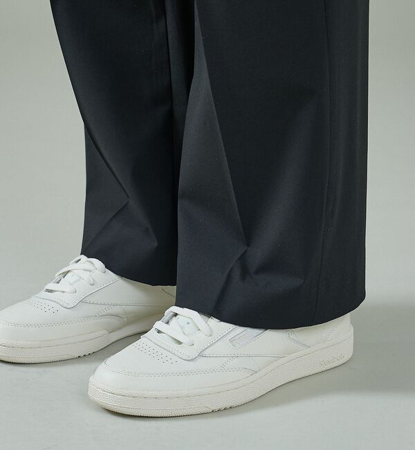 ABAHOUSE「トロストレッチ 2タック イージーワイドスラックス / ワイドパンツ」|その他|