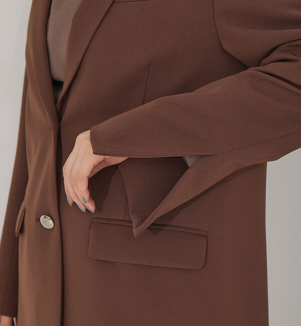 Rouge vif「ツィルシングルジャケット2」|テーラードジャケット|