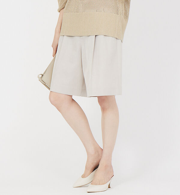 Rouge vif「【セットアップ対応】ショートパンツ」|その他|ベージュ