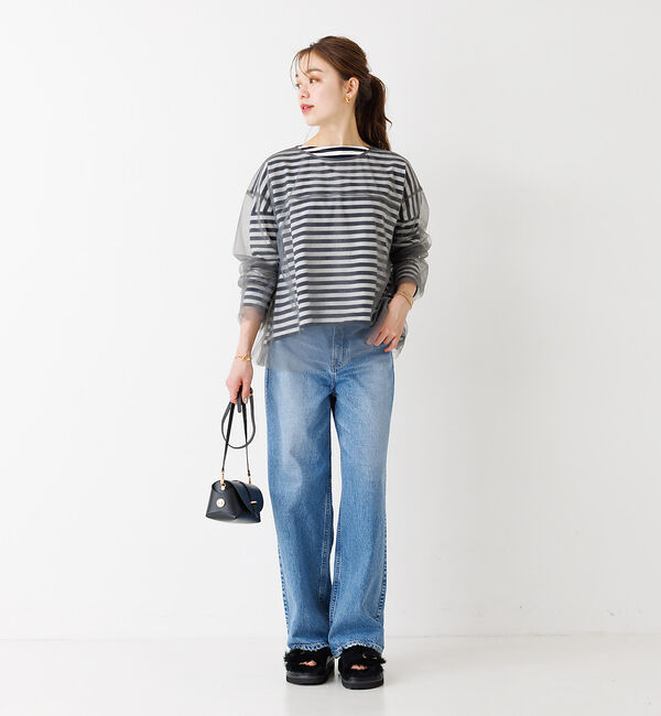 Rouge vif「チュール シアーブラウス」|シャツ・ブラウス|