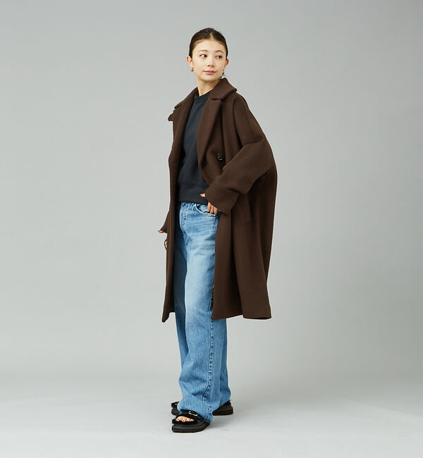 Rouge vif「【RED CARD/レッドカード】別注Dakota　ルーズストレートデニム」|デニム|