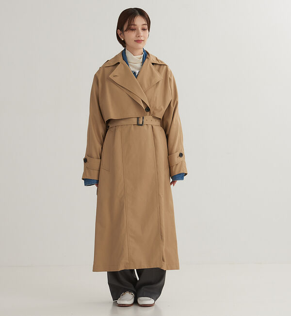 Rouge vif「変形トレンチコート」|トレンチコート|