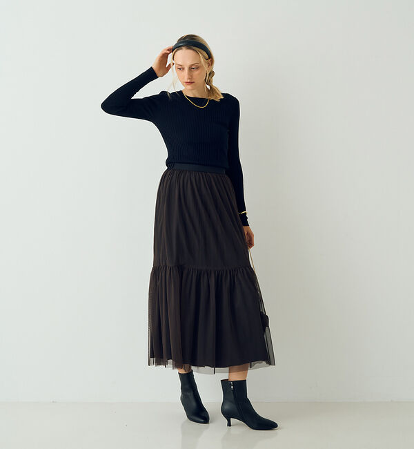 Rouge vif「【一部店舗限定】ポインテッドトゥ ショートブーツ(6cm)」|ショートブーツ|