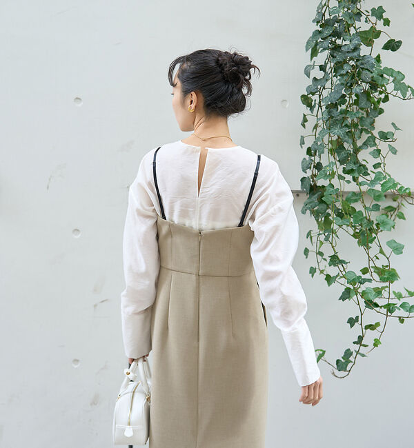 Rouge vif「2wayコルセット風ワンピース」|ワンピース|