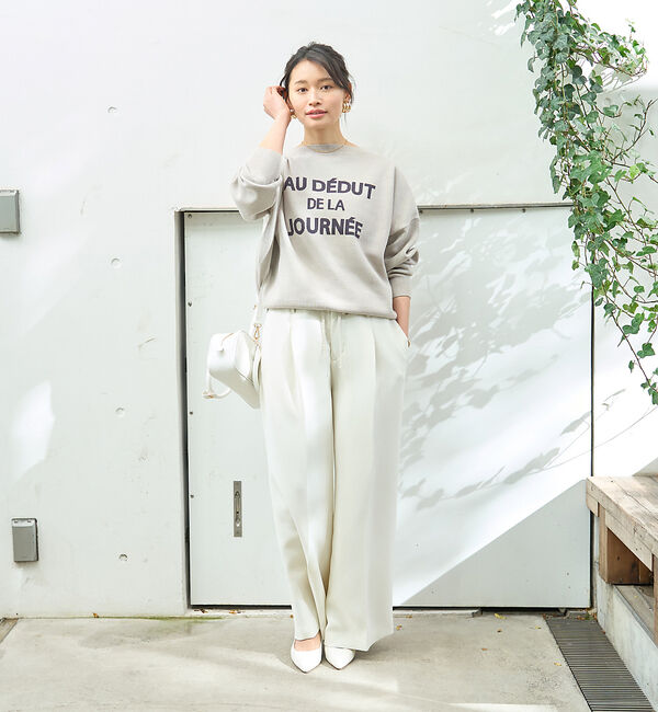 Rouge vif「【一部店舗限定】【追加4】ジャガードロゴニット」|ニット・セーター|