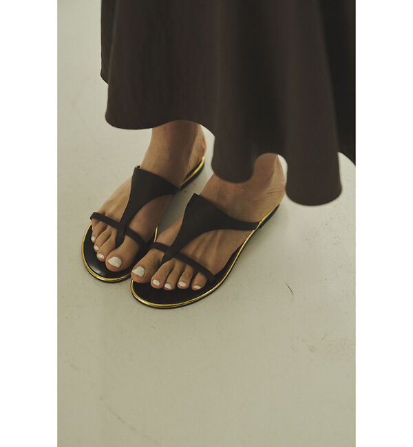 Rouge vif「【LAOCOONTE／ラオコンテ】フラットサンダル ALEA DALI Sofi」|サンダル|