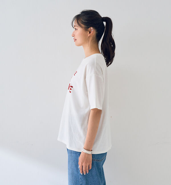 Rouge vif「【一部店舗限定】ロゴTシャツ」|Tシャツ・カットソー|