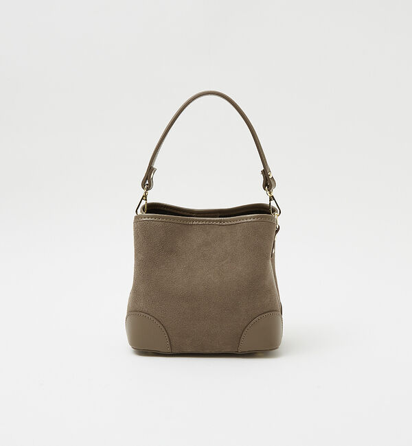 Rouge vif「【AULENTTI/オウレンティ】2WAY スウェードワンハンドルミニバッグ /」|ハンドバッグ|