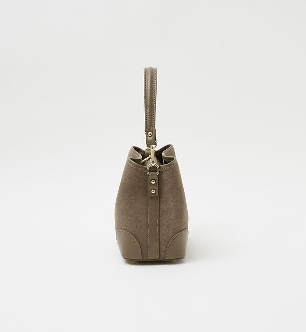 Rouge vif「【AULENTTI/オウレンティ】2WAY スウェードワンハンドルミニバッグ /」|ハンドバッグ|