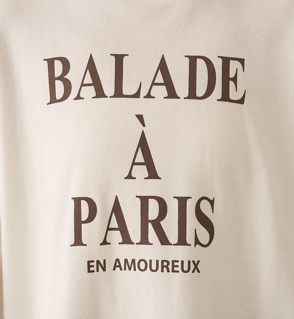 Rouge vif「裏毛ロゴタックスリーブスウェット」|スウェット・ジャージ|